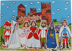 MARIONETINO Veľká sada bábok a kulís – Kráľovská rozprávka