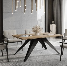 Rozkladací jedálenský stôl MASON Rozmer stola: rozmer 140cm