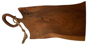 Atypická drevená doska na servírovanie 78cm x 30 cm
