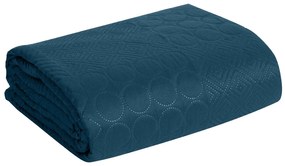Prehoz na posteľ D91 BONI 5 170X210 cm, granatovo-modrý