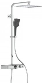 Schütte 60531 - Sprchová súprava s termostatickou batériou OCEAN l. chróm/antracit