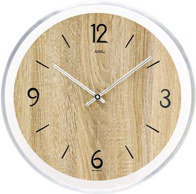 Dizajnové nástenné hodiny AMS 9628, 40 cm