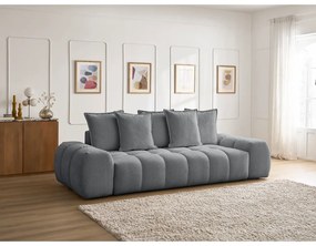 Tmavosivá ženilková pohovka 278 cm Everest – Bobochic Paris