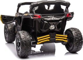 LEAN CARS Dobíjací kočík Can-am DK-CA003 Žltý