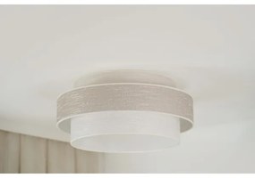 Brilagi - Stropné svietidlo DOVER SPACE LED/12W/230V pr. 50 cm šedá/krémová