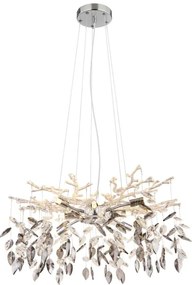 Globo 64133-8 - Luster na lanku DANNA 8xG9/8W/230V pr. 61 cm chróm