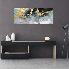 Obraz - Abstrakcia (120x50 cm)