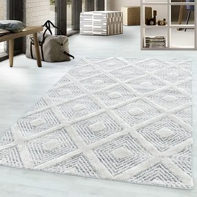 Ayyildiz 200x290 cm Kusový koberec Pisa 4707 Grey, šedá, obývacia izba
