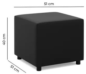 Taburetka LUNA biela