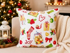 INTERMEDIC SK Vianočná obliečka na vankúš Joy 40x40 cm