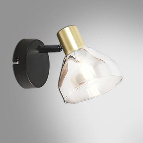 Nástenné bodové svietidlo Gregory zlaté K1