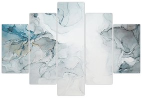 Obraz - Modrý mramor (150x105 cm)