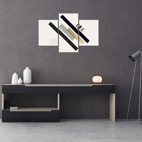Obraz - Geometrické tvary N⁰5 (90x60 cm)