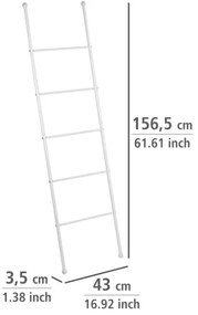 WENKO 22508100 - Držiak na uteráky VIVA 43x156,5 cm biely