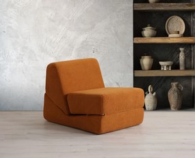 Kreslo Oringina (oranžová). Akcia -17%. Vlastná spoľahlivá doprava až k Vám domov. 1127311
