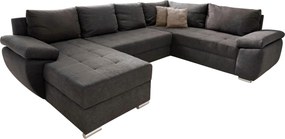 XXXLutz SEDACIA SÚPRAVA, textil, hnedá P & B - Sedačky - 002310003002