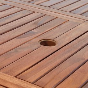 Casaria Záhradný nábytok z dreva 6+1