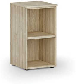 Kancelársky regál PRIMO WOOD, 740 x 400 x 420 mm, dub prírodný