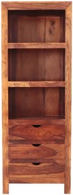 furniture-nabytek.cz - Knihovna rustikální 65x180x45 z dřeva palisandr