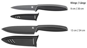 WMF - Sada nožov TOUCH 2 ks čierna