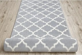 Behúň BCF MORAD Trelis koniczyna marokánska sivý / krém - Výpredaj