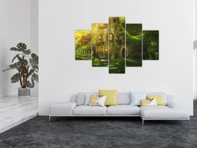 Obraz - Rozprávkový les (150x105 cm)