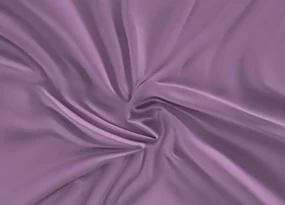 Saténové prestieradlo s gumou fialové 120x200 cm