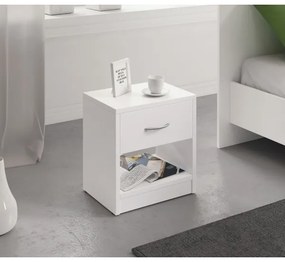 Nočný stolík NED biely