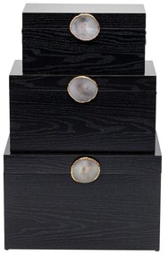 Nifty set boxov čierny