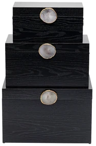 Nifty set boxov čierny