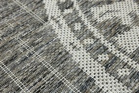 Koberec / Behúň FLEX 1907/P91 hnedý / sivý