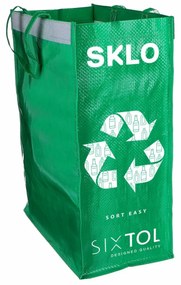 Sixtol Tašky na triedený odpad SORT EASY 3 SLIM, 18 x 30 x 40 cm, 3 x 22 l, 3 ks