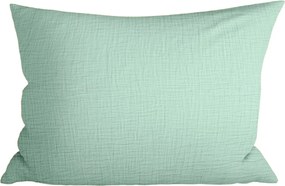Mušelínová obliečka na vankúš MUSSARI 70x90 cm, mentolová
