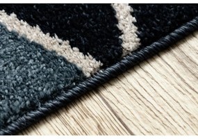 Kusový koberec 3D Kocky sivo čierny 140x190cm