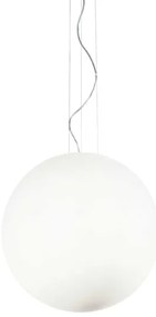 Ideal Lux - Luster na lanku MAPA 1xE27/60W/230V biela