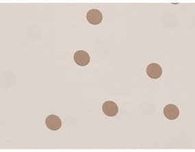 Hnedé obliečky na jednolôžko z bavlneného saténu 140x200 cm Solaris – Södahl