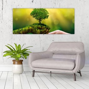Obraz - Matka krajiny (120x50 cm)
