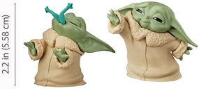 Hasbro Akčná figúrka - Star Wars Mandalorian Baby Yoda 2 ks