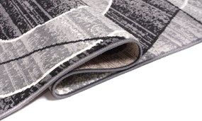 TA Koberec K858A DARK GRAY CHEAP PP CRM Sivý Obdĺžnikový Rozmer: 120x170 cm