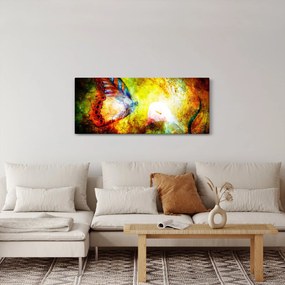 Obraz - Kozmický motýľ (120x50 cm)