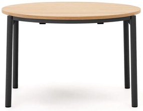 Okrúhly rozkladací jedálenský stôl v dekore duba ø 120 cm Montuiri – Kave Home