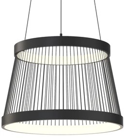 ONLI - LED Luster na lanku MATE LED/40W/230V 4000K čierna