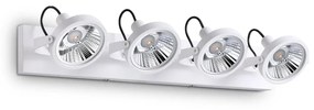 IDEAL LUX Bodové LED stropné osvetlenie GLIM, biele