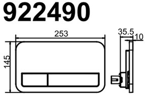 Villeroy & Boch Villeroy Boch - Inštalačný systéme ViConnect + tlačidlo biele + závesné WC 370x530mm, DirectFlush + sedátko s poklopom SoftClosing SET 2