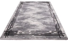 Koberec DIAMOND K8778S strieborný