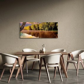 Obraz - Za riekou (120x50 cm)