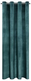 ZATEMŇOVACÍ ZÁVES NA KRÚŽKOCH MELANIE 140X250 CM TMAVOMODRÁ