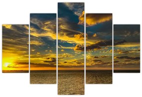 Západ slnka na mori (150x105 cm)