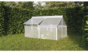 Parenisko Vitavia Gaia Jumbo polykarbonát 4 mm 119x83x38/72 cm strieborné