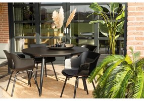 Okrúhly záhradný jedálenský stôl ø 128 cm Sophie – Hartman